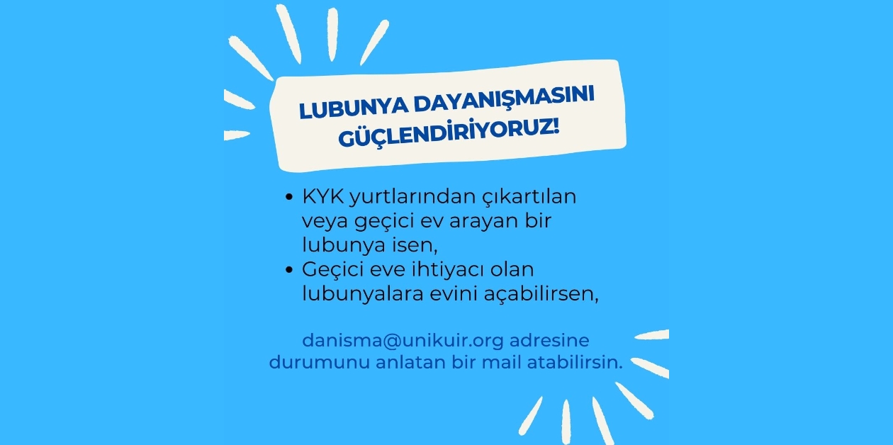 ÜniKuir ve üniversiteli LGBTİ+ topluluklarından KYK yurdundan çıkarılan öğrencilerle dayanışma çağrısı | Kaos GL - LGBTİ+ Haber Portalı Haber