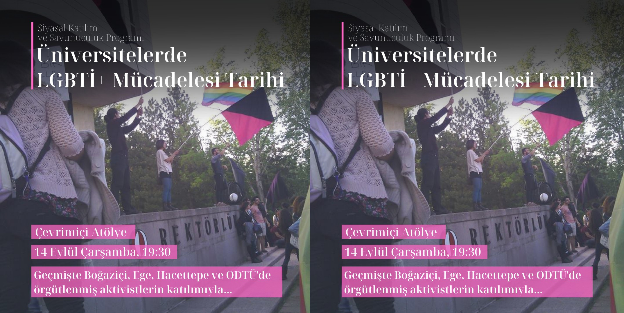 “Üniversitelerde LGBTİ+ Mücadelesi Tarihi” atölyesi katılımcılarını bekliyor Kaos GL - LGBTİ+ Haber Portalı