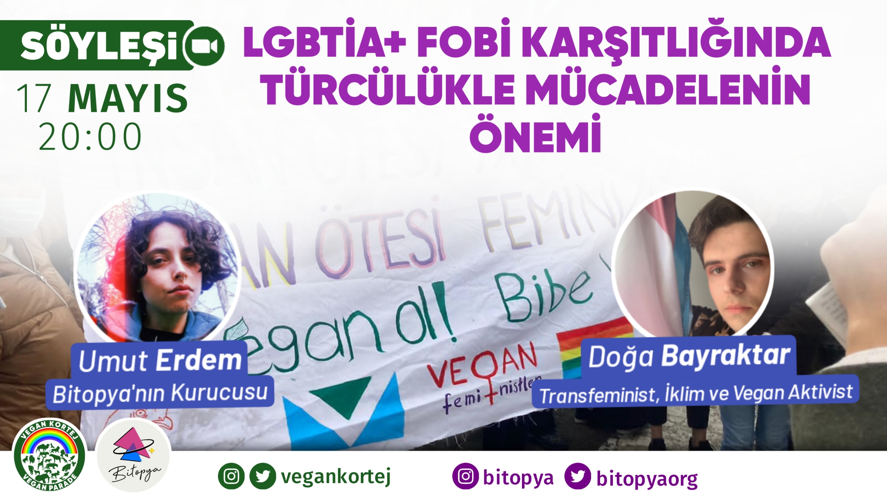 Vegan Kortej’den 17 Mayıs etkinliği | Kaos GL - LGBTİ+ Haber Portalı Haber
