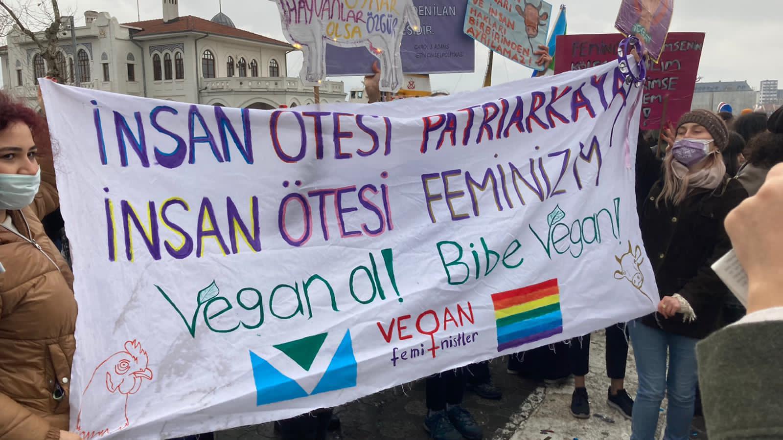 Vegan Kortej, türcülükle yüzleşmeye çağırıyor Kaos GL - LGBTİ+ Haber Portalı