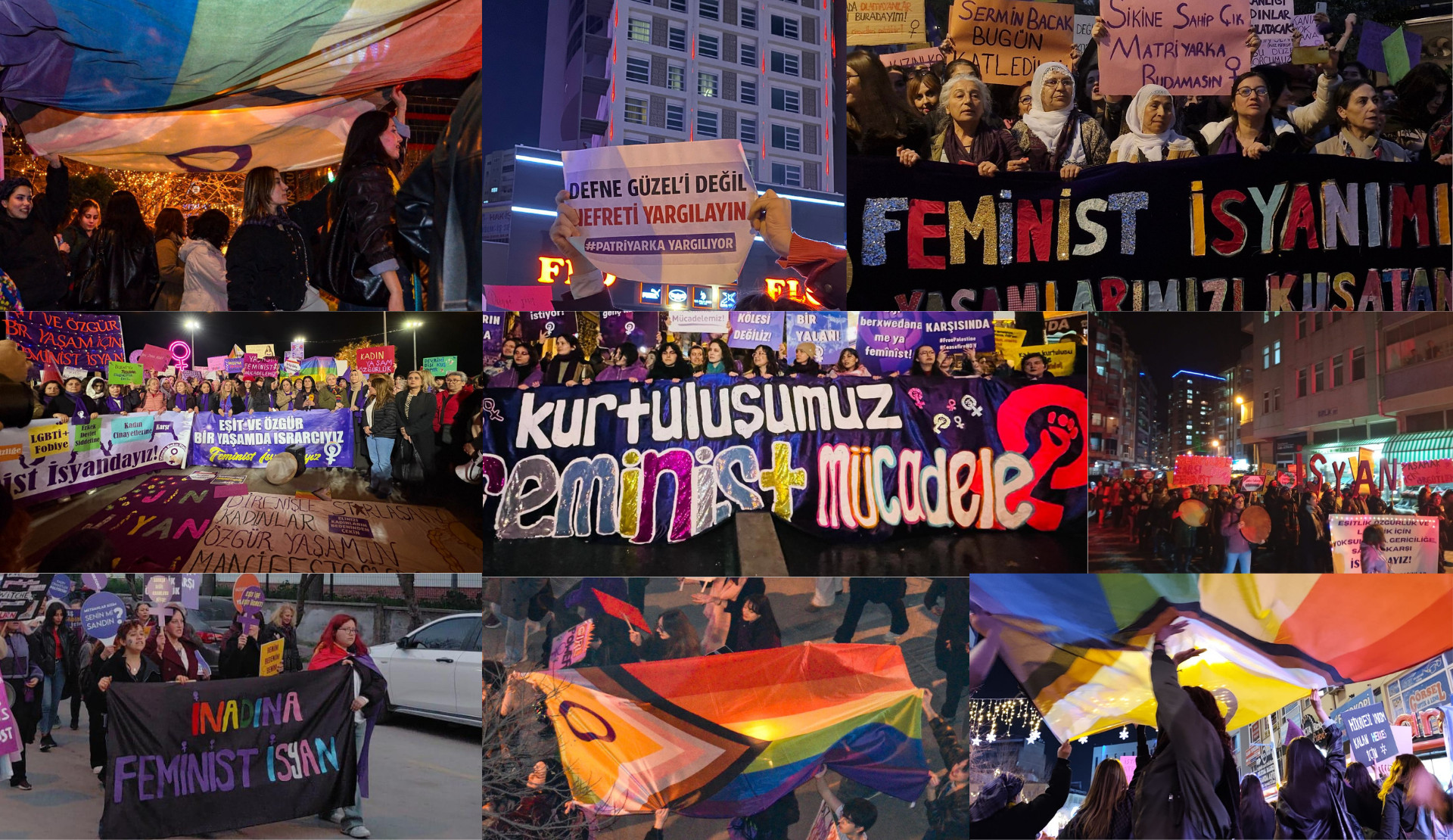 Women and LGBTI+ people take to the streets on March 8: “Long live life, despite hate!” | Kaos GL - News Portal for LGBTI+