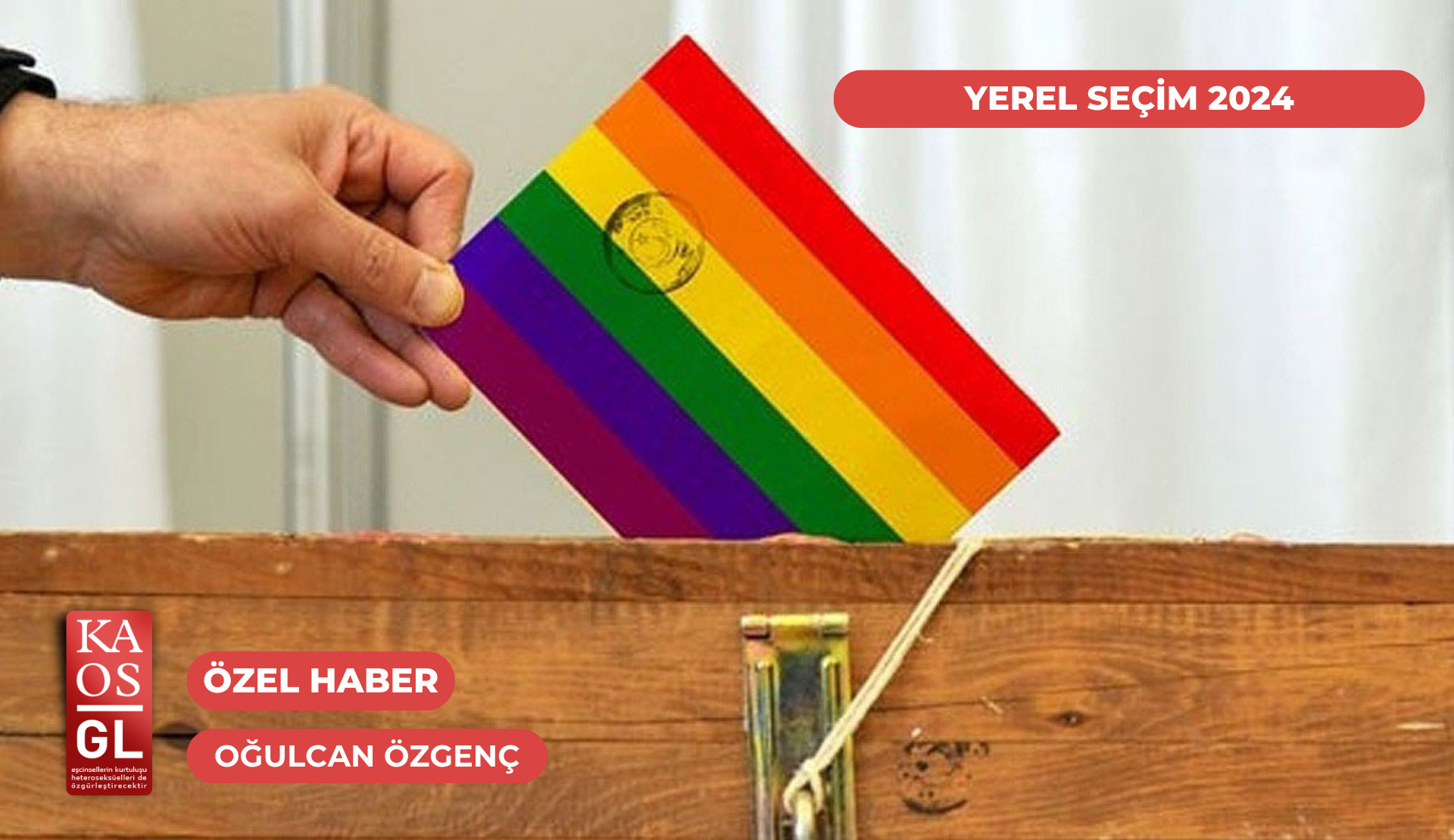 #yerelseçim24 dosyası başlıyor! Kaos GL - LGBTİ+ Haber Portalı