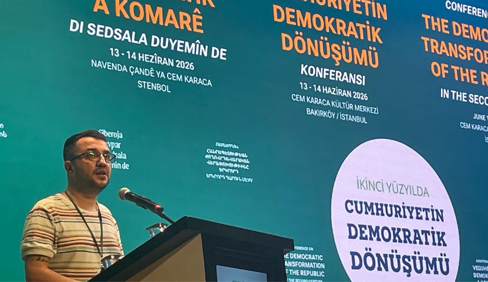 Yıldız Tar, Cumhuriyetin Demokratik Dönüşümü Konferansı’nda konuştu: “Varoluşunuzdan utanmanızın öğretildiği bir sistemde yaşıyoruz” | Kaos GL - LGBTİ+ Haber Portalı
