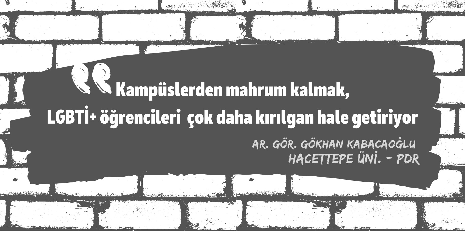 “Yüz yüze eğitim, öğrencilerin mevcut sosyal destek mekanizmalarını etkin bir şekilde kullanabilmelerinin tek yolu” Kaos GL - LGBTİ+ Haber Portalı