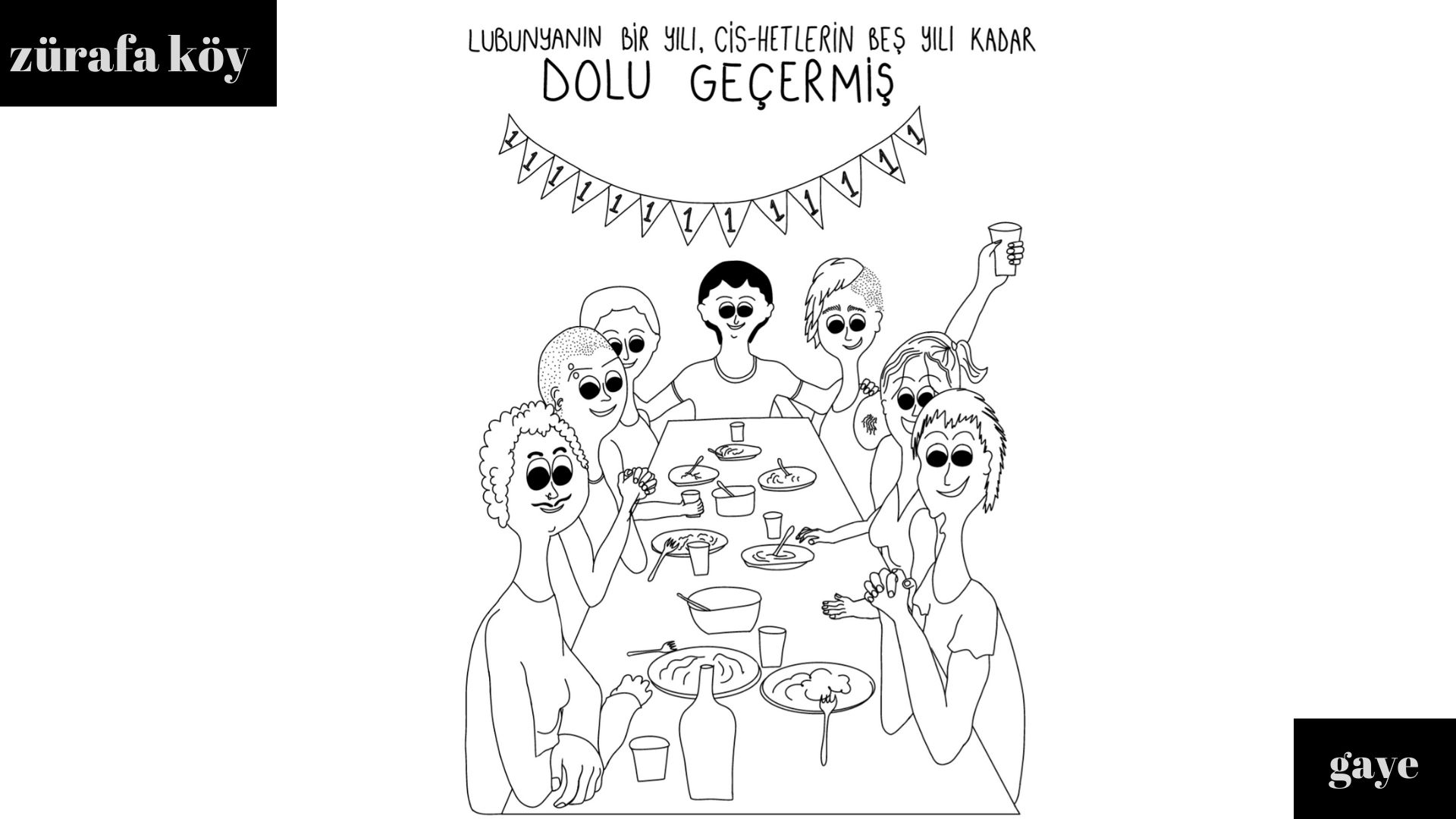 Zürafa Köy 1 yaşında! | Kaos GL - LGBTİ+ Haber Portalı