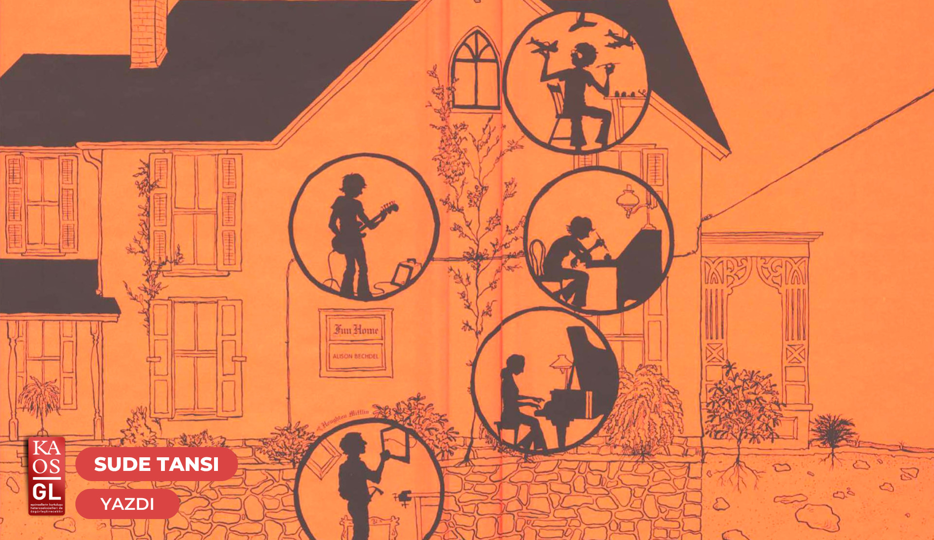 Karanlığın ardından umut ışığı:  Alison Bechdel’in "Cenaze Evi, Şenlik Evi: Bir Aile Trajikomedisi" üzerine Kaos GL - LGBTİ+ Haber Portalı