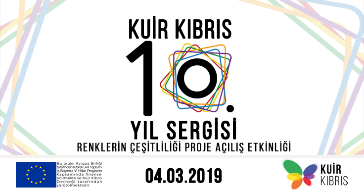 Kuir Kıbrıs “10. Yıl Sergisi”ne bekliyor Kaos GL - LGBTİ+ Haber Portalı
