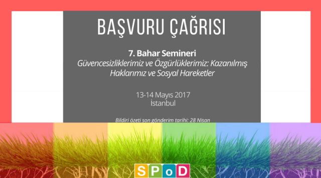 Baharda seminer başkadır: Güvencesizliklerimiz ve özgürlüklerimiz | Kaos GL - LGBTİ+ Haber Portalı Haber