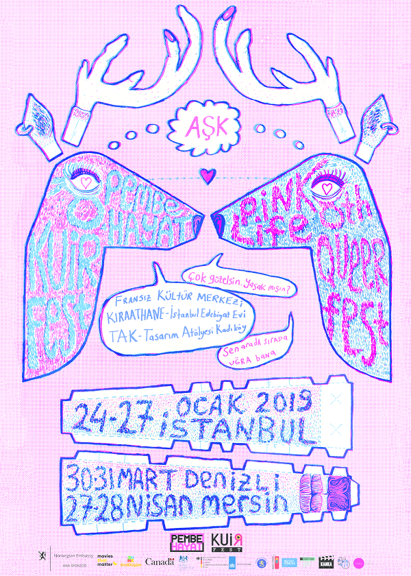 KuirFest’in afişi çıktı! | Kaos GL - LGBTİ+ Haber Portalı Haber