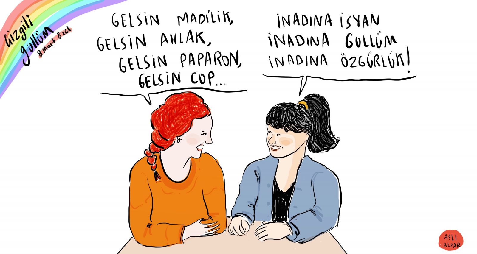 Çizgili Gullüm: İnadına isyan, inadına gullüm! | Kaos GL - LGBTİ+ Haber Portalı Haber
