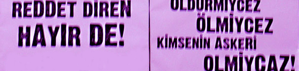 "Vicdani Ret Yasası Retçilerin Taleplerini Karşılamaz" Kaos GL - LGBTİ+ Haber Portalı