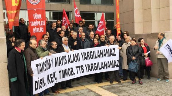 Sendikacılara açılan 1 Mayıs davasında beraat Kaos GL - LGBTİ+ Haber Portalı