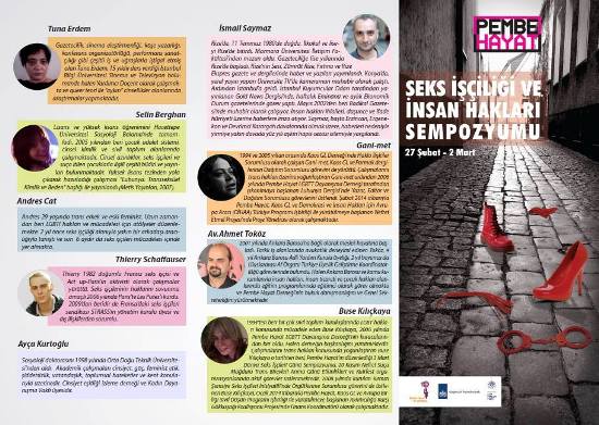 Pembe Hayat Seks İşçiliği Sempozyumuna Çağırıyor! | Kaos GL - LGBTİ+ Haber Portalı Haber