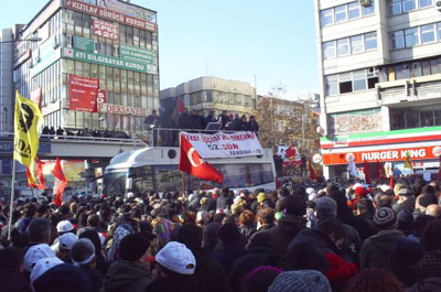 Ankara TEKEL İşçileri İçin Biraradaydı Kaos GL - LGBTİ+ Haber Portalı