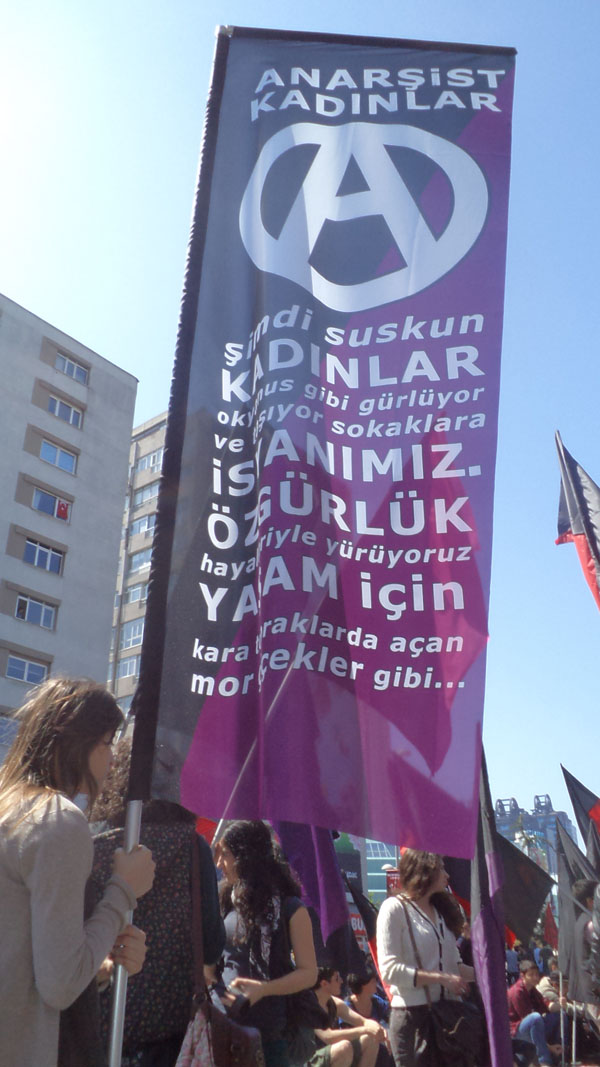 Anarşist Kadınlar da 1 Mayıs’ta Alanlardaydı Kaos GL - LGBTİ+ Haber Portalı