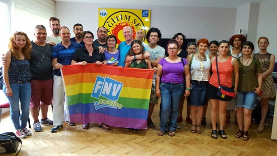 Hollanda, Türkiye ve Kıbrıs&rsquo;tan sendikacılar İzmir&rsquo;de buluştu | Kaos GL - LGBTİ+ Haber Portalı Haber