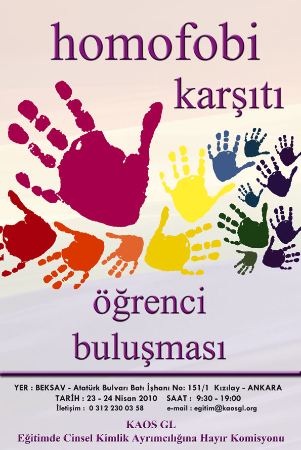 Homofobi Karşıtı Öğrenciler Buluşuyor! | Kaos GL - LGBTİ+ Haber Portalı Haber