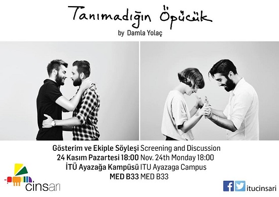 &lsquo;Tanımadığın Öpücük&rsquo; ekibi İTÜ&rsquo;de! | Kaos GL - LGBTİ+ Haber Portalı Haber