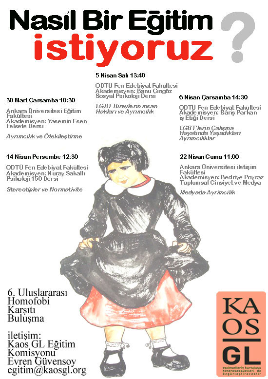 Ders Zili Bu Kez Homofobi ve Transfobiye Karşı Çaldı | Kaos GL - LGBTİ+ Haber Portalı Haber