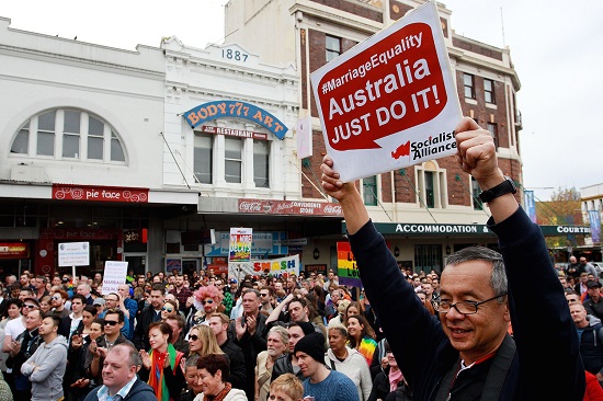 Avustralya&rsquo;da eşcinsel evlilik için 8 vekil lazım | Kaos GL - LGBTİ+ Haber Portalı Haber