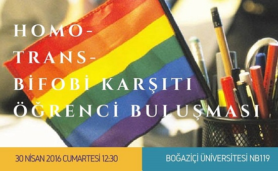 Homofobi karşıtı öğrenciler İstanbul&rsquo;da buluşuyor | Kaos GL - LGBTİ+ Haber Portalı Haber