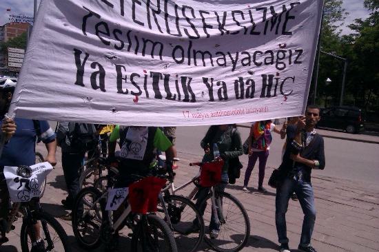 &lsquo;Öteki&rsquo;ler Barış İçin &lsquo;Pedallayacak&rsquo; | Kaos GL - LGBTİ+ Haber Portalı Haber