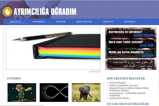 &lsquo;Ayrımcılığa Uğradım&rsquo; websitesi yayında! | Kaos GL - LGBTİ+ Haber Portalı Haber