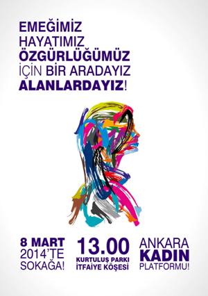 8 Mart&rsquo;ta Kendini Saklama - Yürürken Çok Güzelsin! | Kaos GL - LGBTİ+ Haber Portalı Haber