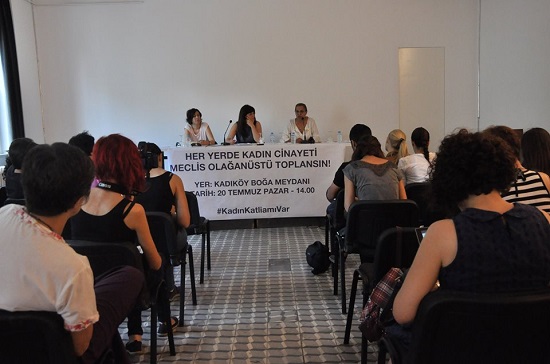 ‘Meclis toplanana kadar kadın cinayetlerine karşı sokaktayız!’ Kaos GL - LGBTİ+ Haber Portalı