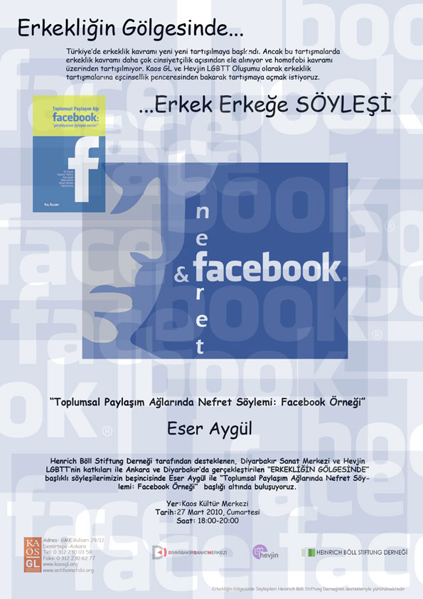 &lsquo;Toplumsal Paylaşım Ağlarında Nefret Söylemi: Facebook Örneği&rsquo; | Kaos GL - LGBTİ+ Haber Portalı Haber