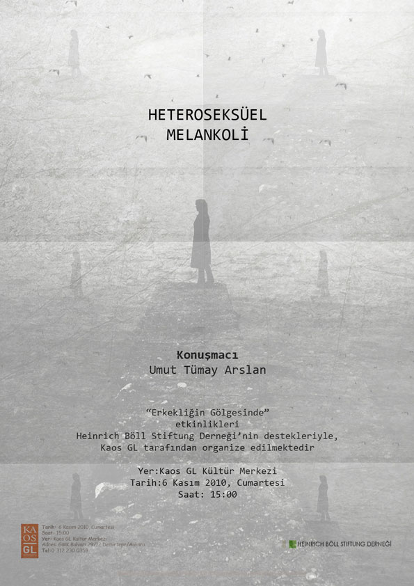 Erkekliğin Gölgesinde Söyleşileri; Heteroseksüel Melankoli Kaos GL - LGBTİ+ Haber Portalı