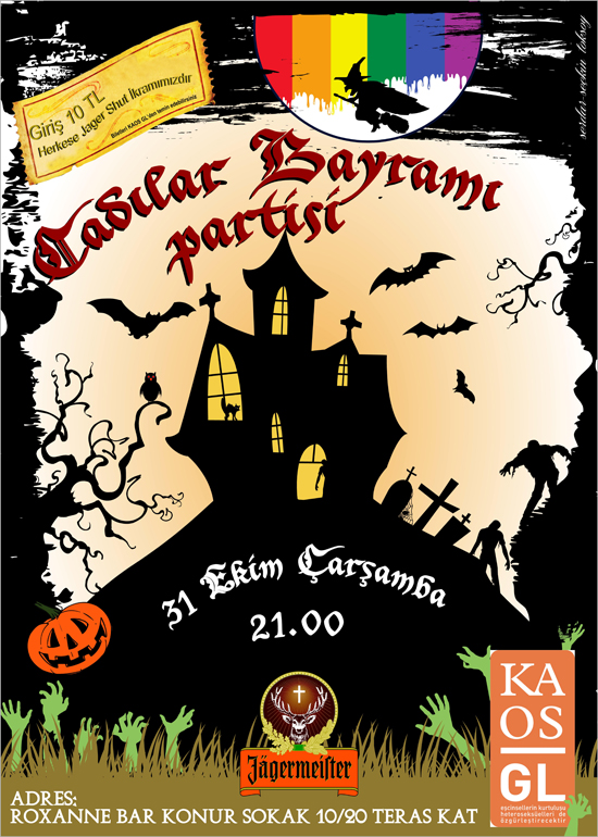 Cadılar Bayramına Çok Az Kaldı | Kaos GL - LGBTİ+ Haber Portalı Haber