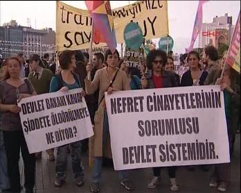 Bursa'da Öldürülen İrem İçin İstanbul'da da Eylem Yapıldı | Kaos GL - LGBTİ+ Haber Portalı Haber