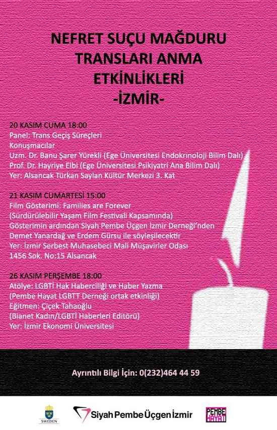 İzmir&rsquo;de nefret suçu etkinlikleri yapılacak | Kaos GL - LGBTİ+ Haber Portalı Haber