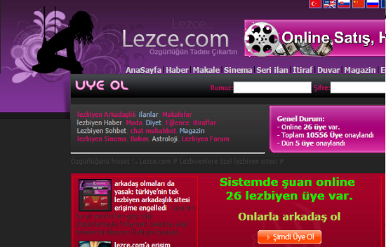 Lezce.com hakkındaki idari tedbir kararı kaldırıldı Kaos GL - LGBTİ+ Haber Portalı