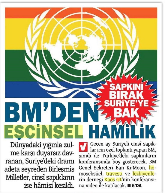 Vahdet, Kaos GL&rsquo;nin konferansını hedef gösterdi | Kaos GL - LGBTİ+ Haber Portalı Haber