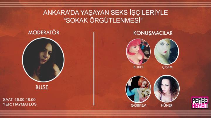 Ankara sokaklarında seks işçileri örgütlenmesi konuşulacak | Kaos GL - LGBTİ+ Haber Portalı Haber