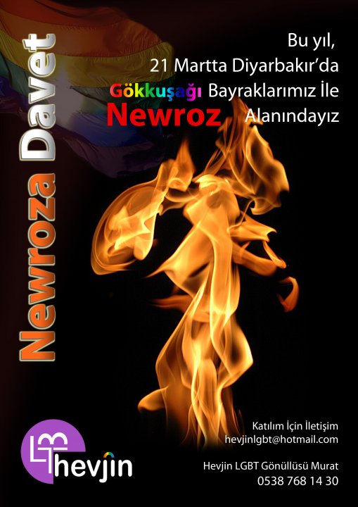 Hevjin Diyarbakır Newroz'a Davet Ediyor | Kaos GL - LGBTİ+ Haber Portalı Haber