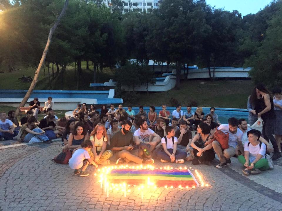 Orlando için Maçka&rsquo;da anma: Bu bir yaşam mücadelesidir! | Kaos GL - LGBTİ+ Haber Portalı Haber