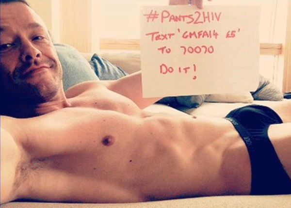 Erkekler HIV kampanyası için iç çamaşırlı fotoğraflarını paylaşıyor Kaos GL - LGBTİ+ Haber Portalı