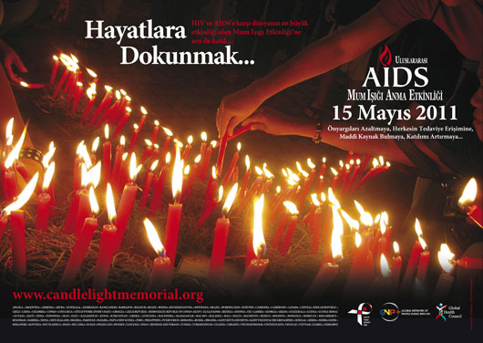 AIDS Mum Işığı Anması İlk Kez Türkiye&rsquo;de Yapılacak | Kaos GL - LGBTİ+ Haber Portalı Haber