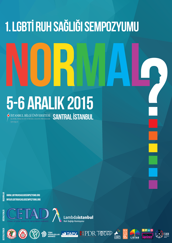 LGBTİ Ruh Sağlığı Sempozyumu 5-6 Aralık&rsquo;ta İstanbul&rsquo;da gerçekleşecek | Kaos GL - LGBTİ+ Haber Portalı Haber