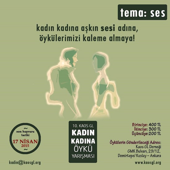 Kadın kadına aşkın SES&rsquo;i için son 9 gün! | Kaos GL - LGBTİ+ Haber Portalı Haber