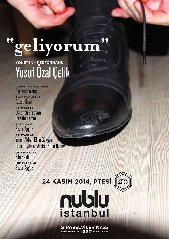 Polisin engellediği &lsquo;Geliyorum&rsquo; performansı 24 Kasım&rsquo;da! | Kaos GL - LGBTİ+ Haber Portalı Haber