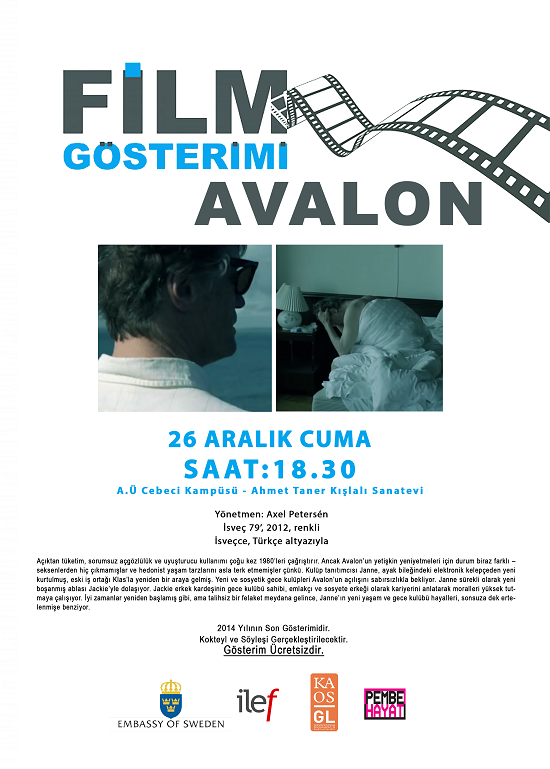 Cuma gösterimlerinde yılın son filmi: Avalon | Kaos GL - LGBTİ+ Haber Portalı Haber