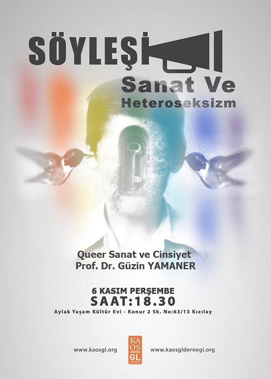 &lsquo;Queer sanat ve cinsiyet&rsquo; söyleşisi yarın Aylak Yaşam&rsquo;da! | Kaos GL - LGBTİ+ Haber Portalı Haber