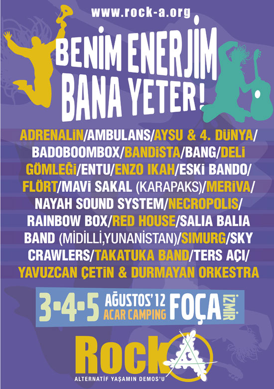 Rock-A Festivali 6 Yaşında | Kaos GL - LGBTİ+ Haber Portalı Haber