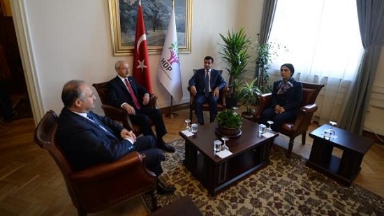 Kılıçdaroğlu, Yüksekdağ ve Demirtaş ile görüştü Kaos GL - LGBTİ+ Haber Portalı