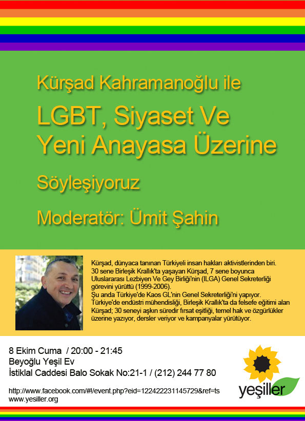 LGBT, Siyaset Ve Yeni Anayasa Kaos GL - LGBTİ+ Haber Portalı