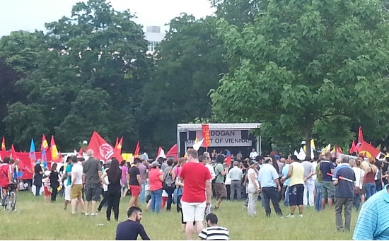 Erdoğan’a Karşı Viyana’da Büyük Yürüyüş Kaos GL - LGBTİ+ Haber Portalı